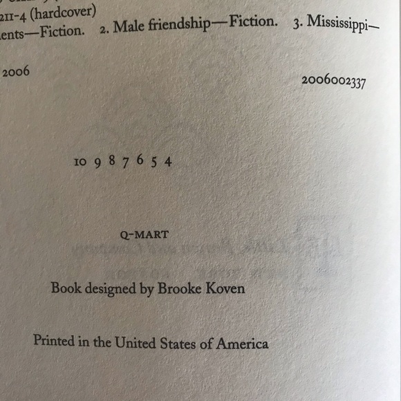 One Mississippi by Mark Childress Hardcover 1st ED - Picture 8 of 16
